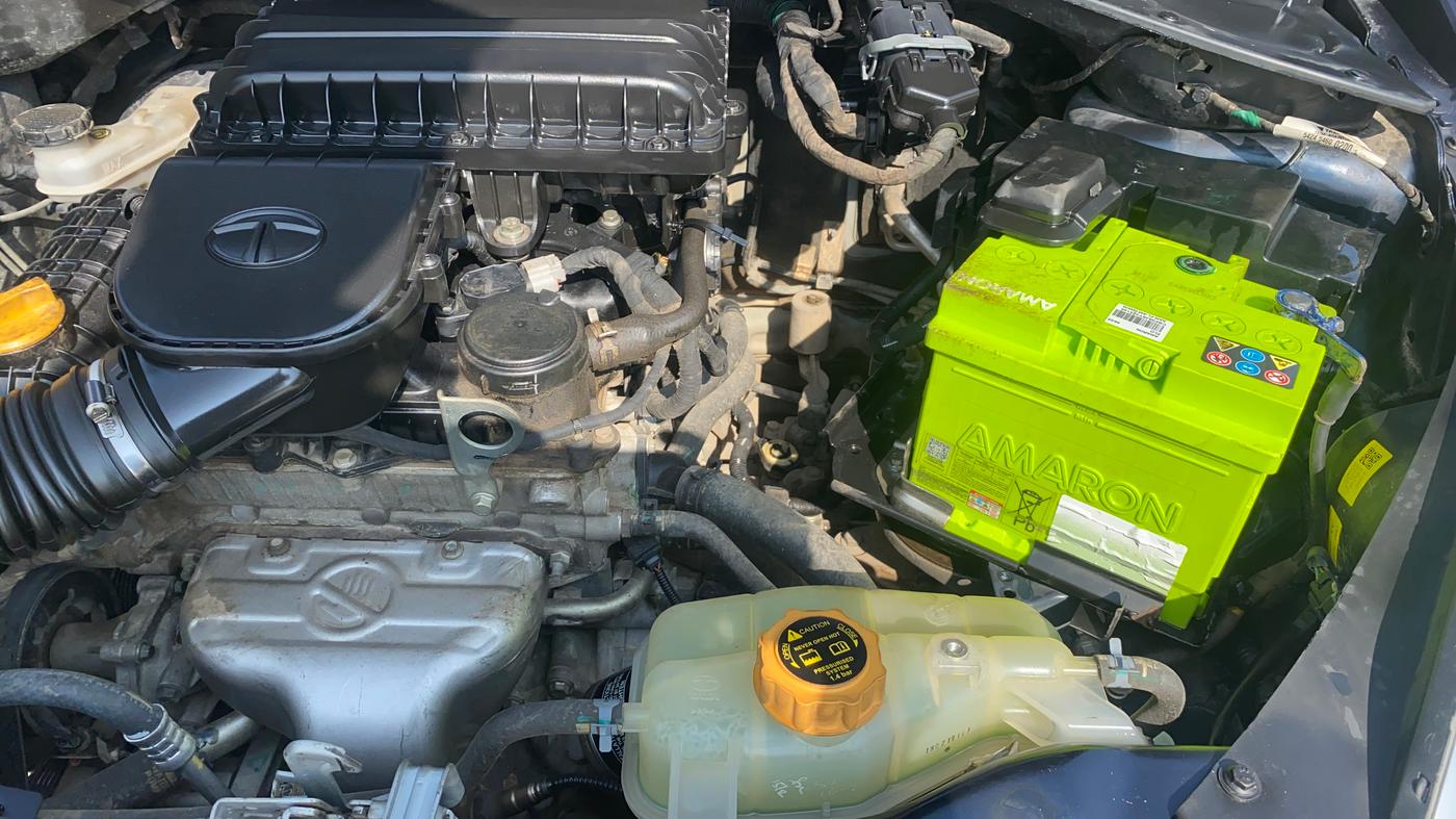 2019 Tata TIGOR XZ PETROL, Petrol, Manual, 60,400 km, Engine View - Left