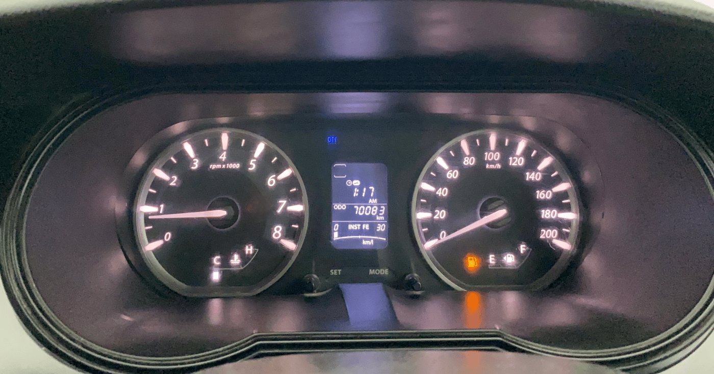 2017 Tata Zest XE PETROL, CNG, Manual, 70,123 km, Odometer Image