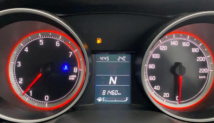 2020 Maruti Swift VXI AMT, Petrol, Automatic, 81,459 km, Odometer Image