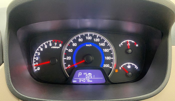 2018 Hyundai Grand i10 SPORTZ AT 1.2 KAPPA VTVT, Petrol, Automatic, 34,031 km, Odometer Image