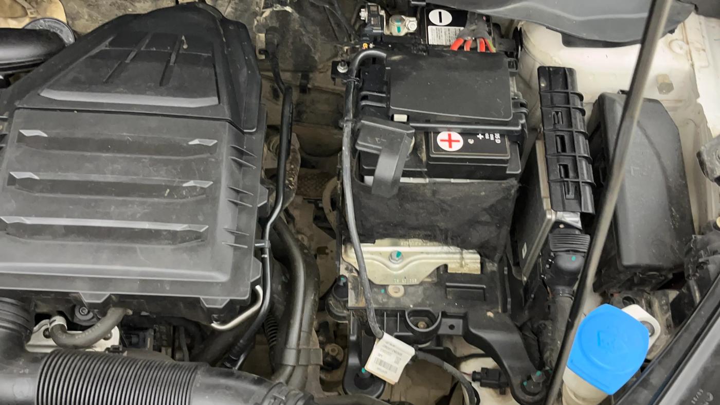 2023 Skoda KUSHAQ Active plus 1.0 TSI , Petrol, Manual, 76,160 km, Engine View - Left