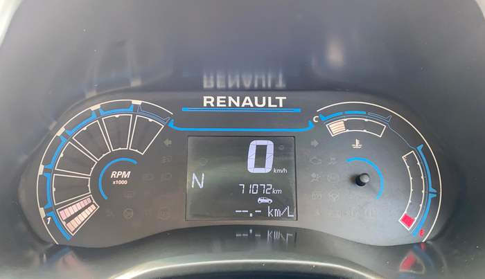 2020 Renault TRIBER RXZ AMT, Petrol, Automatic, 71,033 km, Odometer Image