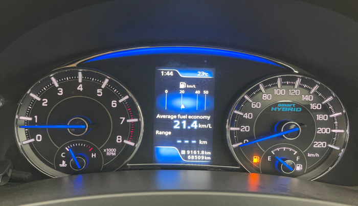 2018 Maruti Ciaz ALPHA 1.5 SHVS PETROL, Petrol, Manual, 68,462 km, Odometer Image
