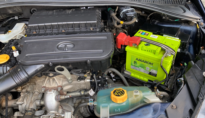 2022 Tata TIGOR XZ PLUS CNG, CNG, Manual, 1,17,080 km, Engine View - Left