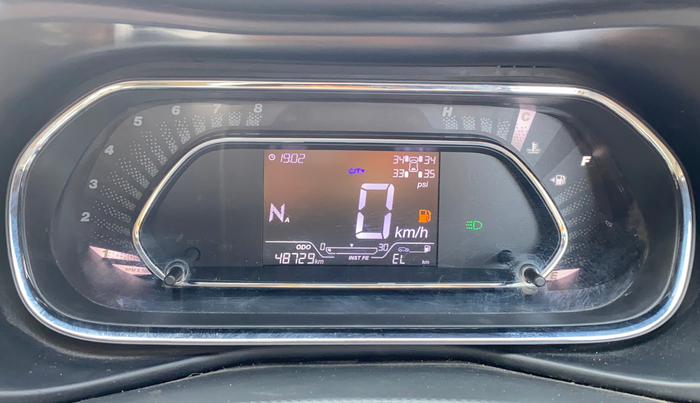 2021 Tata NEXON XZA PLUS (O) PETROL, Petrol, Automatic, 48,683 km, Odometer Image