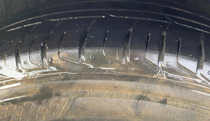 2021 Tata NEXON XZA PLUS (O) PETROL, Petrol, Automatic, 48,683 km, Left Front Tyre Tread