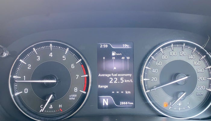 2023 Maruti Baleno ZETA 1.2 AGS, Petrol, Automatic, 28,659 km, Odometer Image