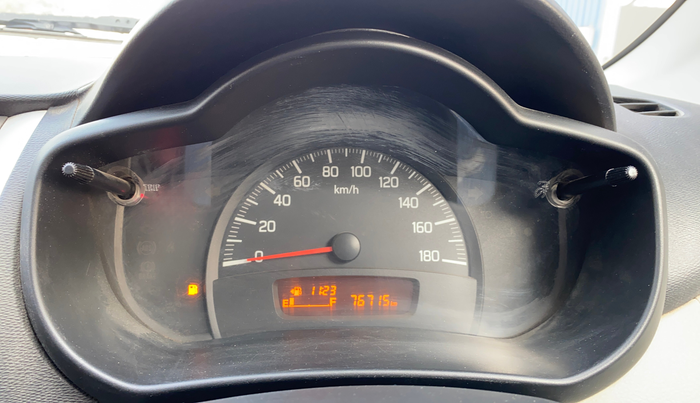 2015 Maruti Celerio VXI, Petrol, Manual, 76,681 km, Odometer Image