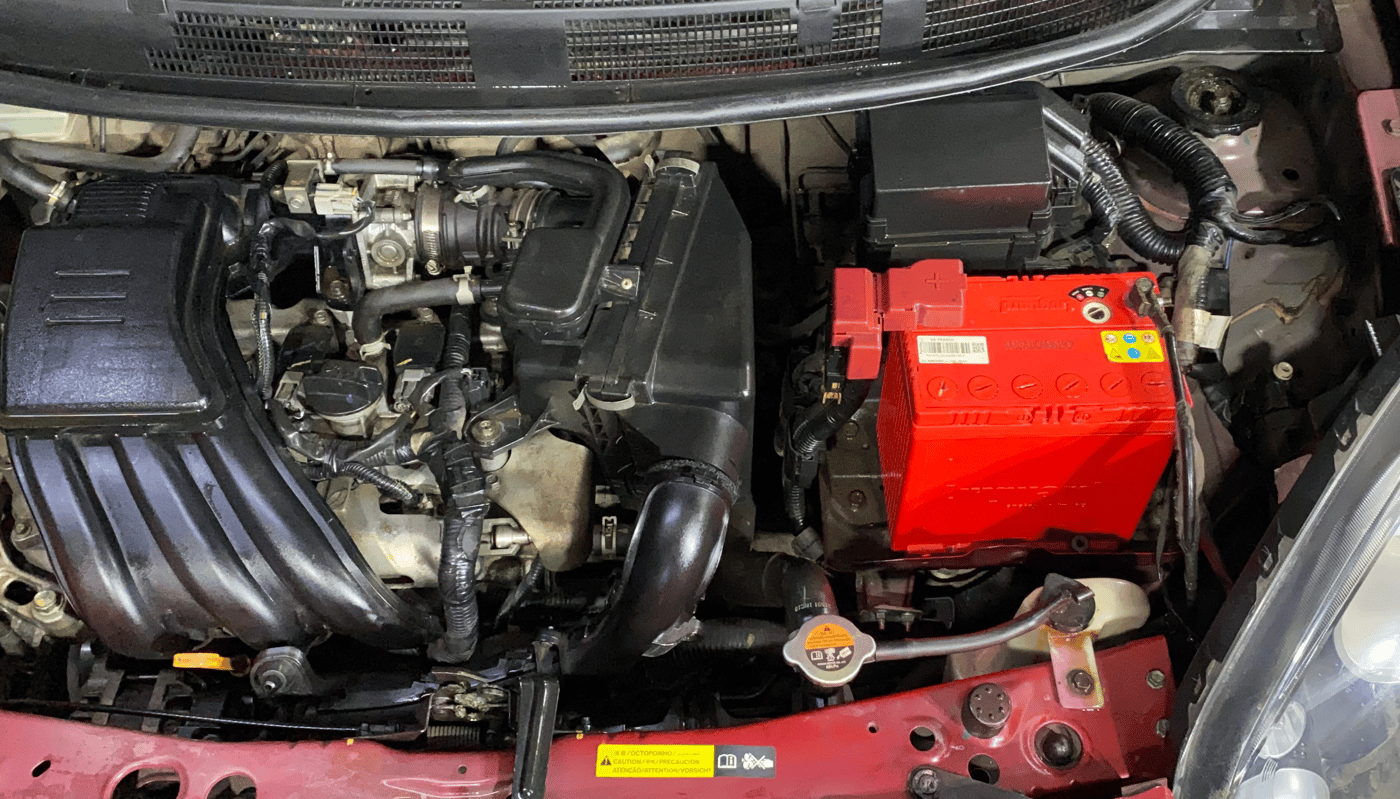 2018 Nissan Micra Active XV, Petrol, Manual, 63,456 km, Engine View - Left