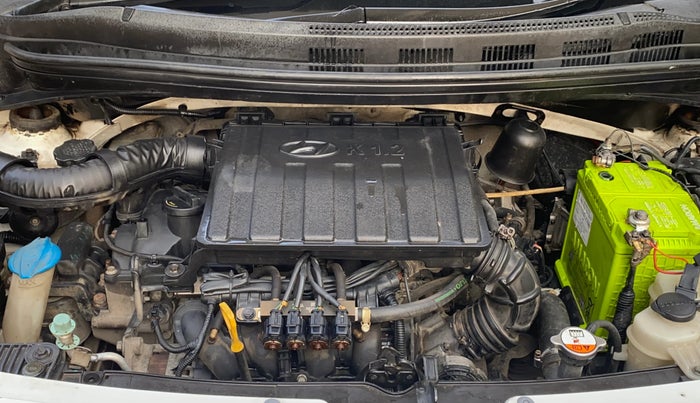 2014 Hyundai Grand i10 MAGNA 1.2 KAPPA VTVT, CNG, Manual, 1,30,977 km, Engine View