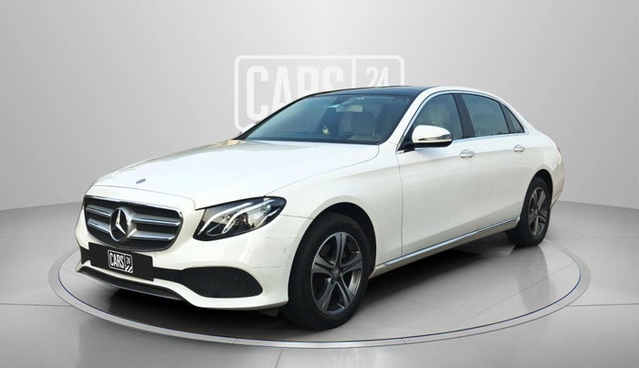 2017 Mercedes Benz E Class E 200 Avantgarde, Petrol, Automatic, 34,925 km, Left Front Diagonal