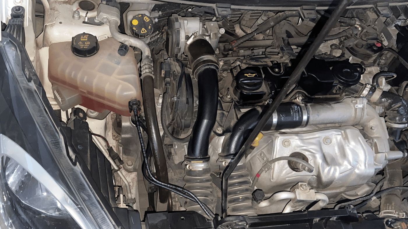 2021 Ford Figo Aspire TITANIUM PLUS 1.5 DIESEL, Diesel, Manual, 87,410 km, Engine View - Right