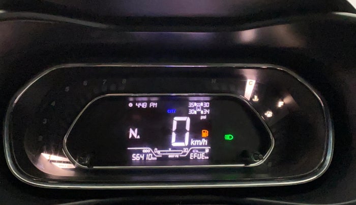 2021 Tata NEXON XZA PLUS SUNROOF PETROL, Petrol, Automatic, 56,395 km, Odometer Image