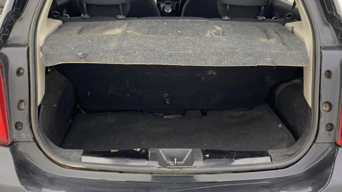 2019 Nissan Micra XV CVT, Petrol, Automatic, 1,03,683 km, Boot Inside