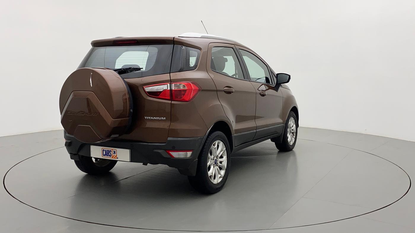 2016 Ford Ecosport TITANIUM 1.5L PETROL AT, Petrol, Automatic, 43,730 km, Right Back Diagonal