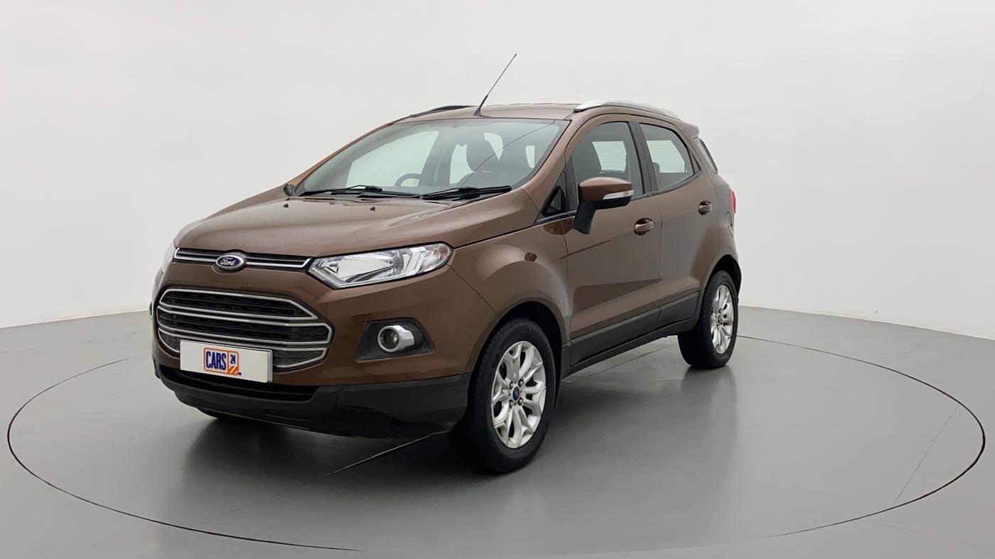 2016 Ford Ecosport TITANIUM 1.5L PETROL AT, Petrol, Automatic, 43,730 km, Left Front Diagonal