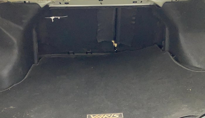 2018 Toyota YARIS G MT, Petrol, Manual, 51,375 km, Boot Inside