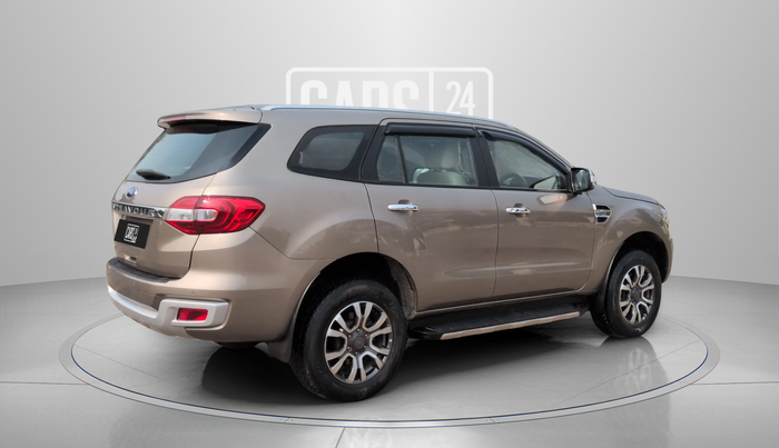 2019 Ford Endeavour TITANIUM PLUS 2.2 4X2 AT SUNROOF, Diesel, Automatic, 38,550 km, Right Back Diagonal