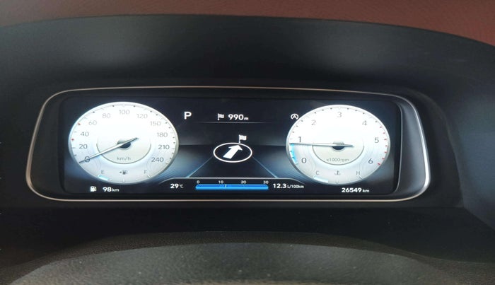 2024 Hyundai ALCAZAR PLATINUM(O) 7STR 1.5 AT, Diesel, Automatic, 26,551 km, Odometer Image