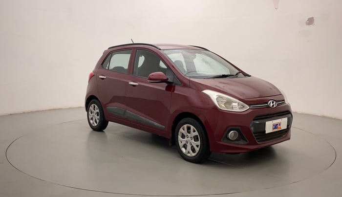 2014 Hyundai Grand i10 SPORTZ 1.2 KAPPA VTVT, Petrol, Manual, 64,561 km, Right Front Diagonal