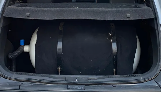 2022 Renault Kiger RXT (O) MT, CNG, Manual, 70,181 km, Boot Inside