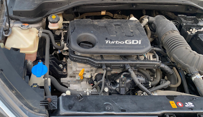 2021 KIA SONET HTX 1.0 IMT, Petrol, Manual, 18,338 km, Engine View - Right