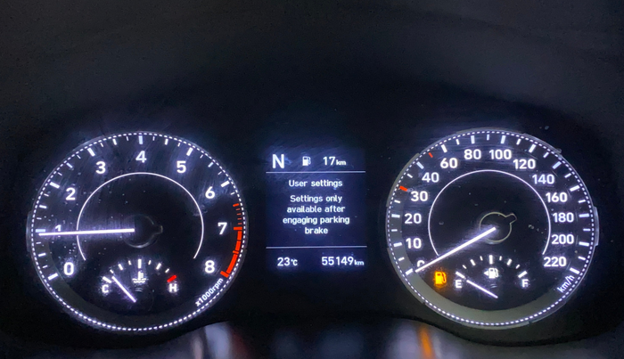 2022 Hyundai VENUE SX 1.0 TURBO IMT, Petrol, Manual, 55,148 km, Odometer Image