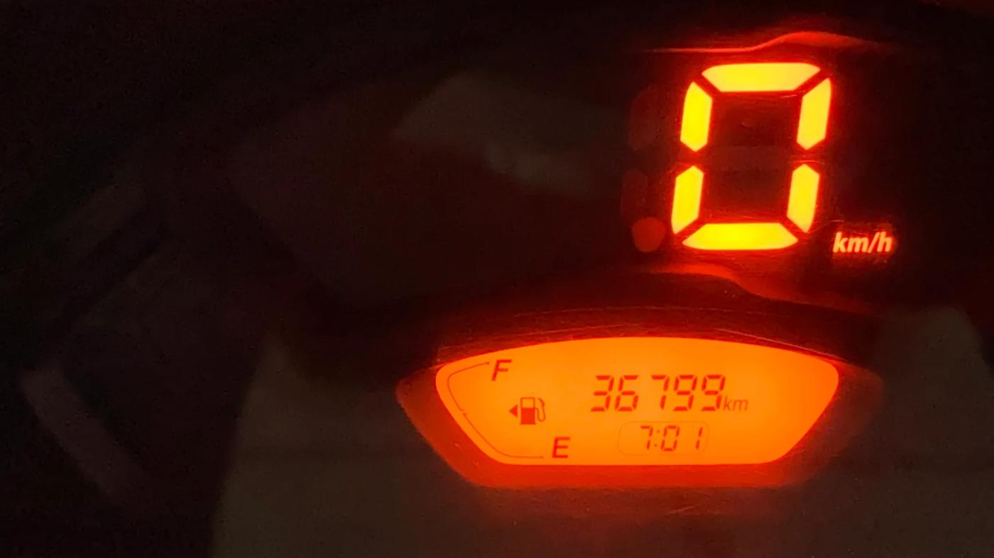 2019 Maruti S PRESSO VXI, Petrol, Manual, 36,849 km, Odometer Image