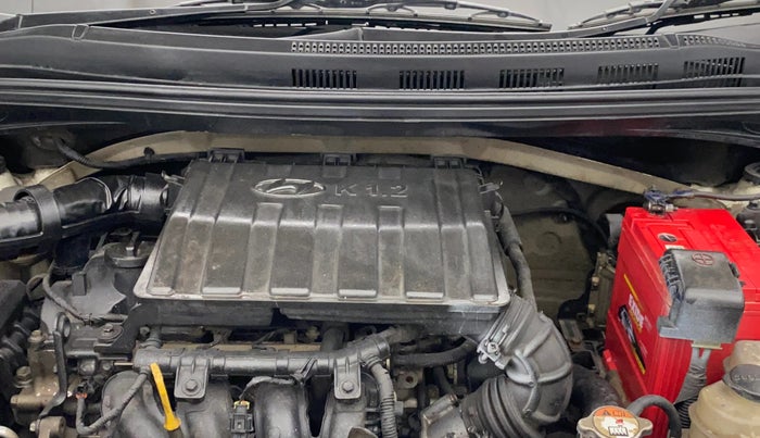 2015 Hyundai Grand i10 SPORTZ 1.2 KAPPA VTVT, Petrol, Manual, 71,296 km, Engine View