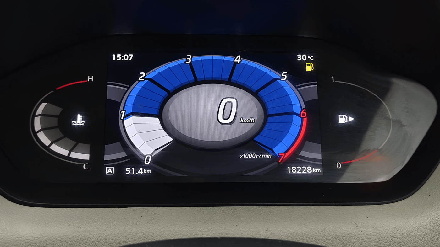 2024 Nissan MAGNITE XV MT, Petrol, Manual, 18,365 km, Odometer Image