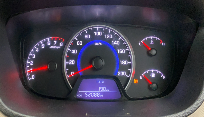 2015 Hyundai Grand i10 SPORTZ 1.2 KAPPA VTVT, Petrol, Manual, 52,135 km, Odometer Image