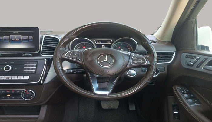 2018 Mercedes Benz GLS 350D, Diesel, Automatic, 1,03,209 km, Steering Wheel Close Up