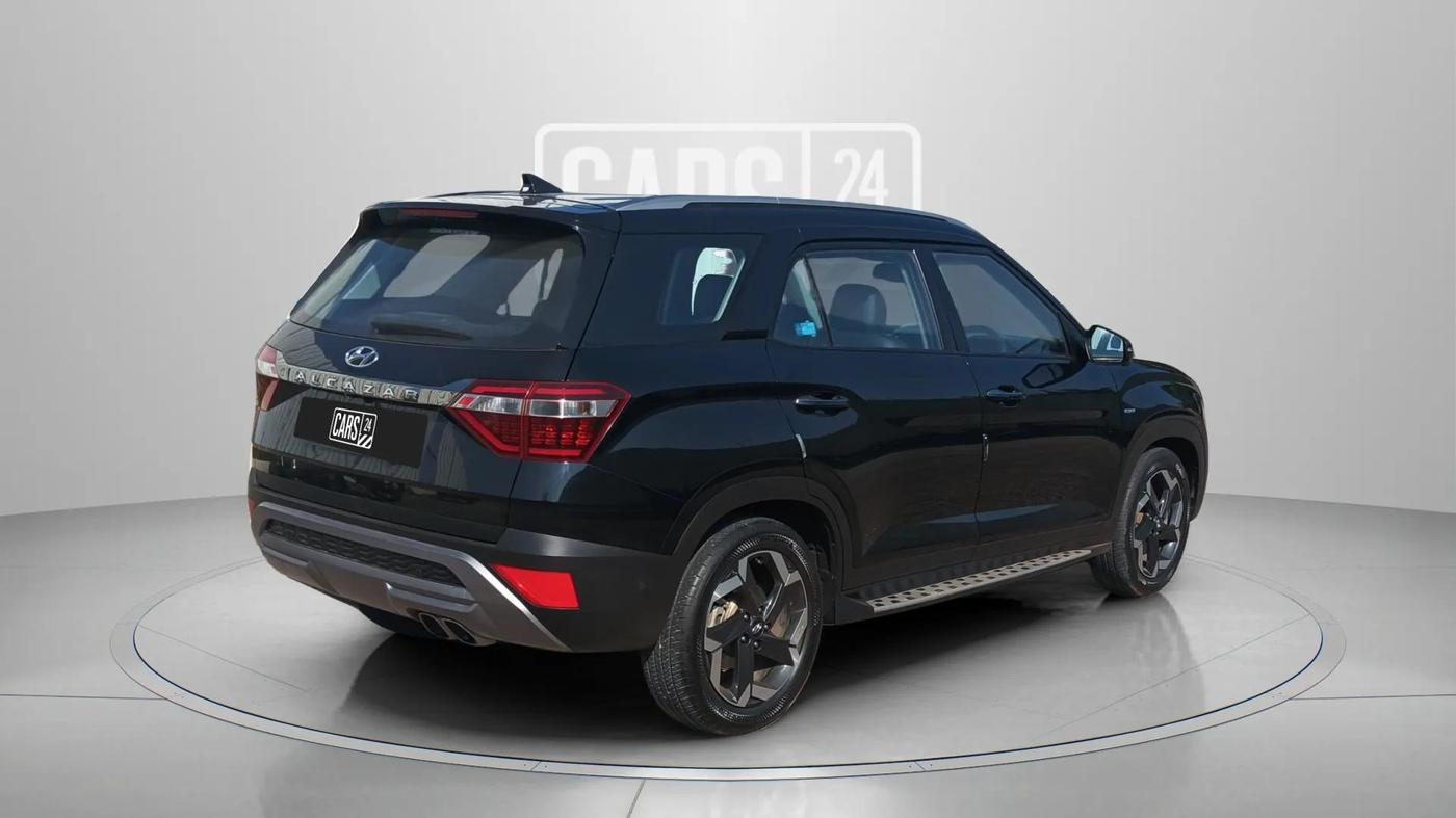 2024 Hyundai ALCAZAR PLATINUM(O) 7STR 1.5 AT, Diesel, Automatic, 26,551 km, Right Back Diagonal