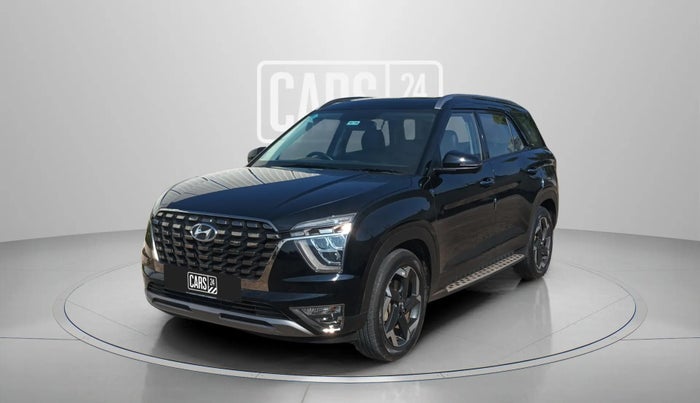 2024 Hyundai ALCAZAR PLATINUM(O) 7STR 1.5 AT, Diesel, Automatic, 26,551 km, Left Front Diagonal