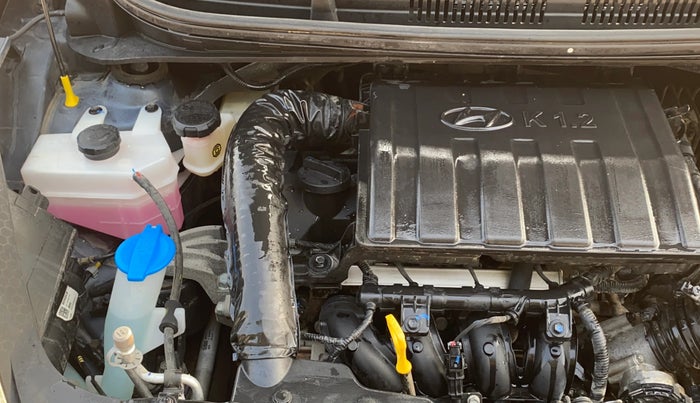 2021 Hyundai GRAND I10 NIOS SPORTZ AMT 1.2 KAPPA VTVT, Petrol, Automatic, 30,726 km, Engine View - Right