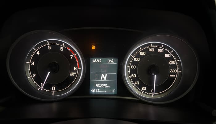 2017 Maruti Dzire ZXI PLUS AMT, Petrol, Automatic, 40,800 km, Odometer Image