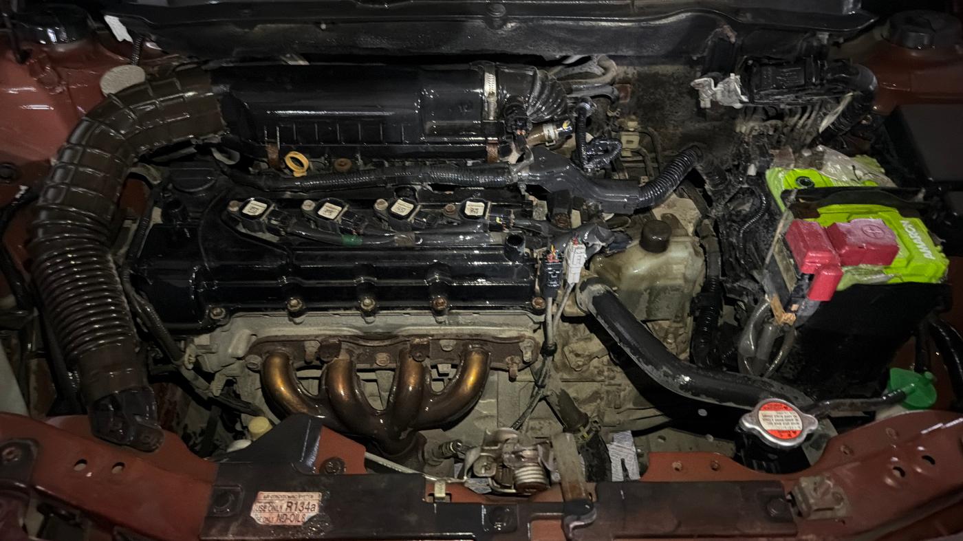 2017 Maruti Dzire ZXI PLUS AMT, Petrol, Automatic, 40,800 km, Engine View