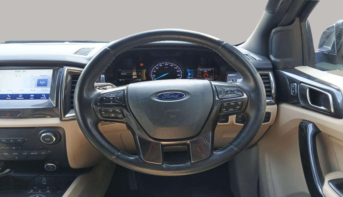 2021 Ford Endeavour TITANIUM 2.0 4X4 AT, Diesel, Automatic, 67,382 km, Steering Wheel Close Up