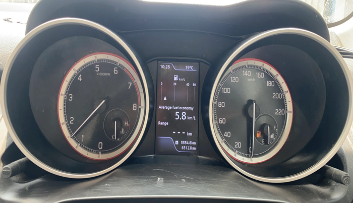 2022 Maruti Swift ZXI PLUS, Petrol, Manual, 65,123 km, Odometer Image