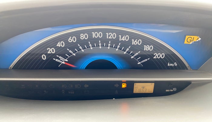 2013 Toyota Etios G, Petrol, Manual, 1,16,531 km, Odometer Image