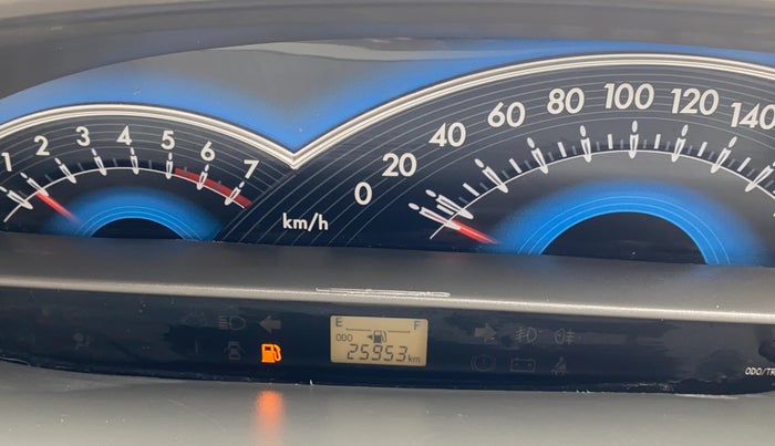 2014 Toyota Etios VD, Diesel, Manual, 25,949 km, Odometer Image