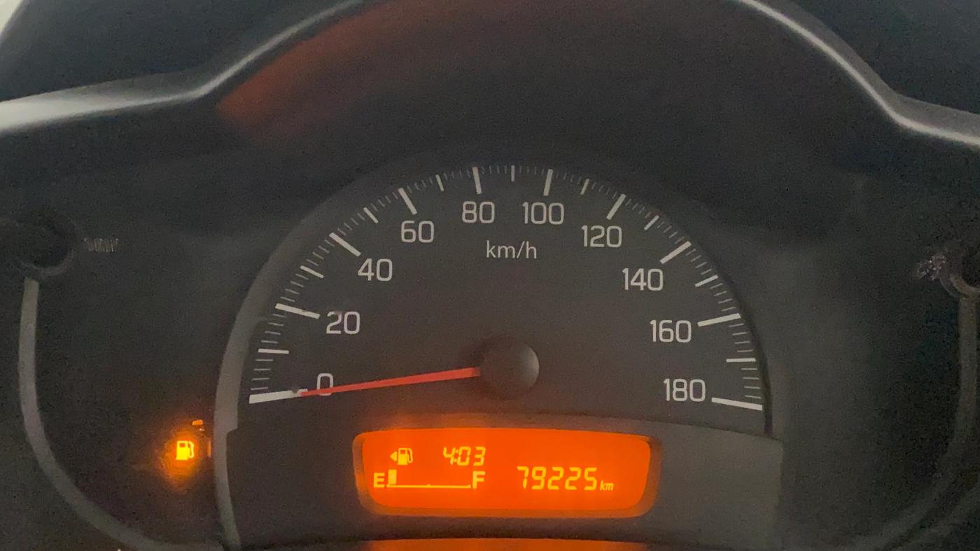 2014 Maruti Celerio VXI, Petrol, Manual, 79,265 km, Odometer Image