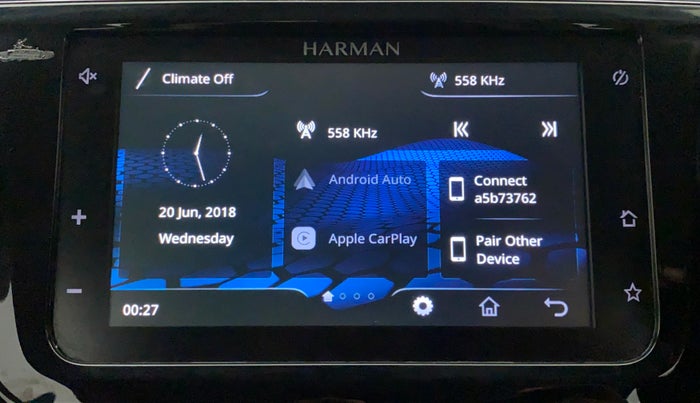 2020 Tata TIGOR XZ PLUS PETROL, Petrol, Manual, 12,280 km, Infotainment System