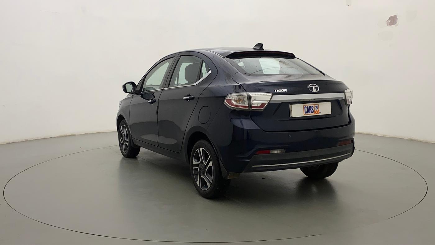 2020 Tata TIGOR XZ PLUS PETROL, Petrol, Manual, 12,280 km, Left Back Diagonal