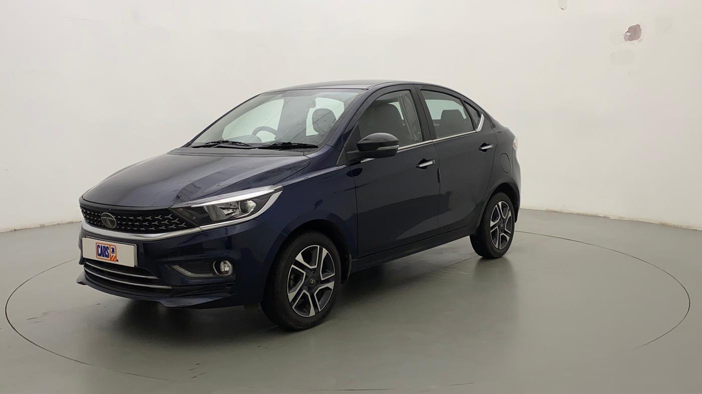 2020 Tata TIGOR XZ PLUS PETROL, Petrol, Manual, 12,280 km, Left Front Diagonal