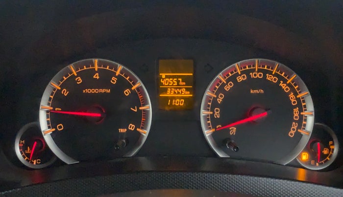 2013 Maruti Swift Dzire VXI, Petrol, Manual, 33,566 km, Odometer Image
