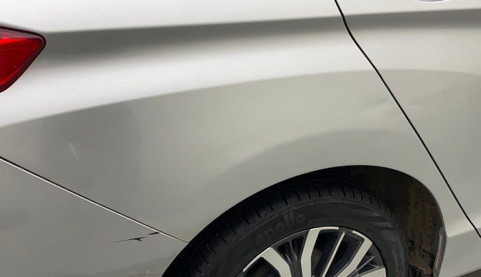 2017 Honda City 1.5L I-VTEC VX CVT, Petrol, Automatic, 1,02,825 km, Right quarter panel - Slightly dented