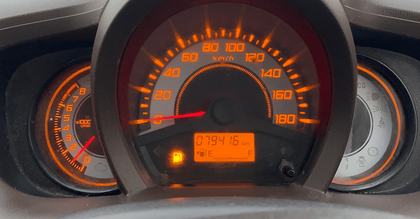 2013 Honda Brio S MT, Petrol, Manual, 79,394 km, Odometer Image