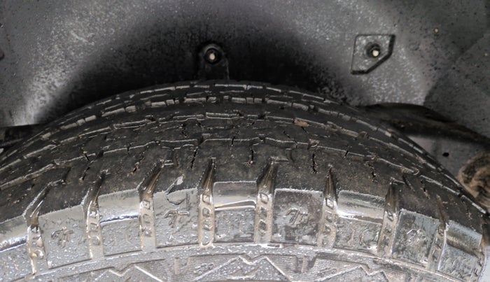 2024 Mahindra Thar LX D HT 2WD MT, Diesel, Manual, 36,893 km, Left Front Tyre Tread