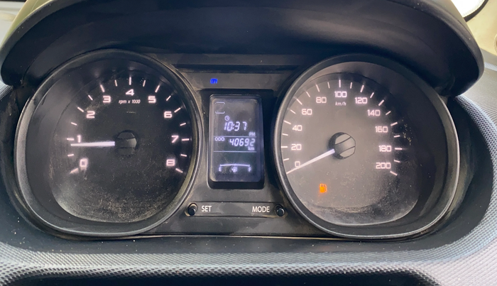 2018 Tata Tiago XT PETROL, Petrol, Manual, 40,681 km, Odometer Image